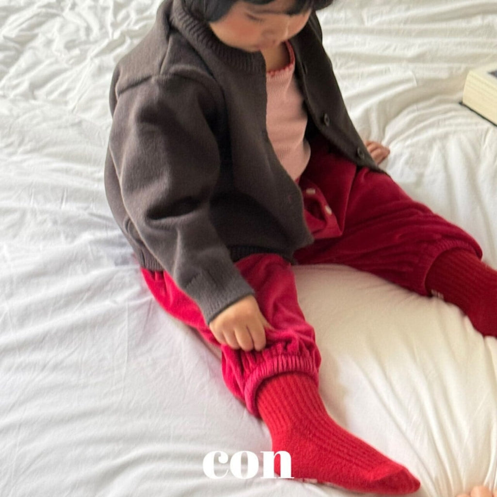 CON ベロアホリックパンツ