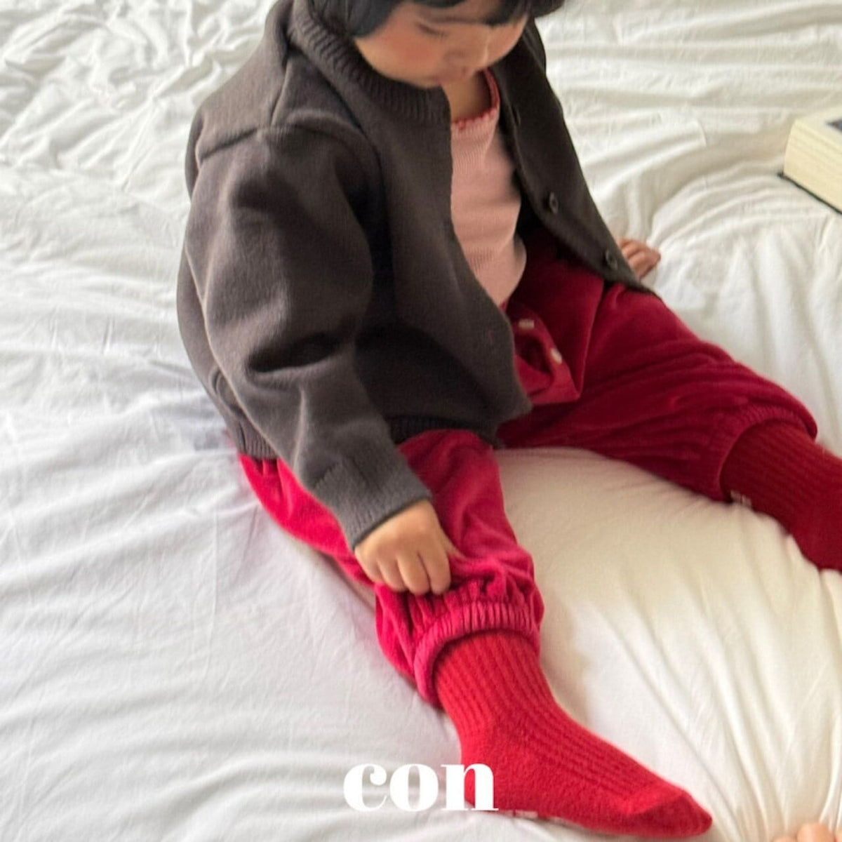 CON ベロアホリックパンツ