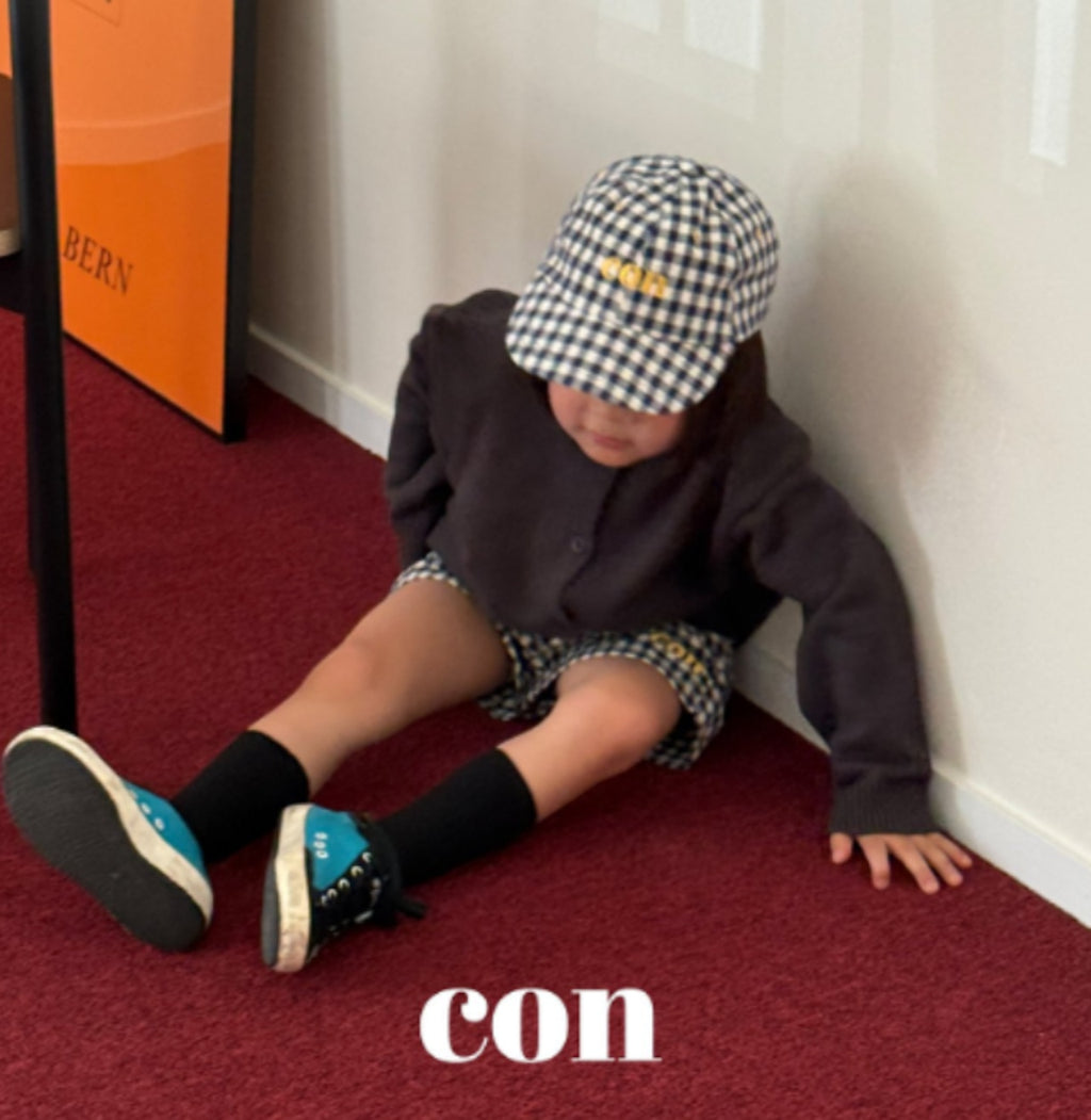 CON コーンチェック帽子