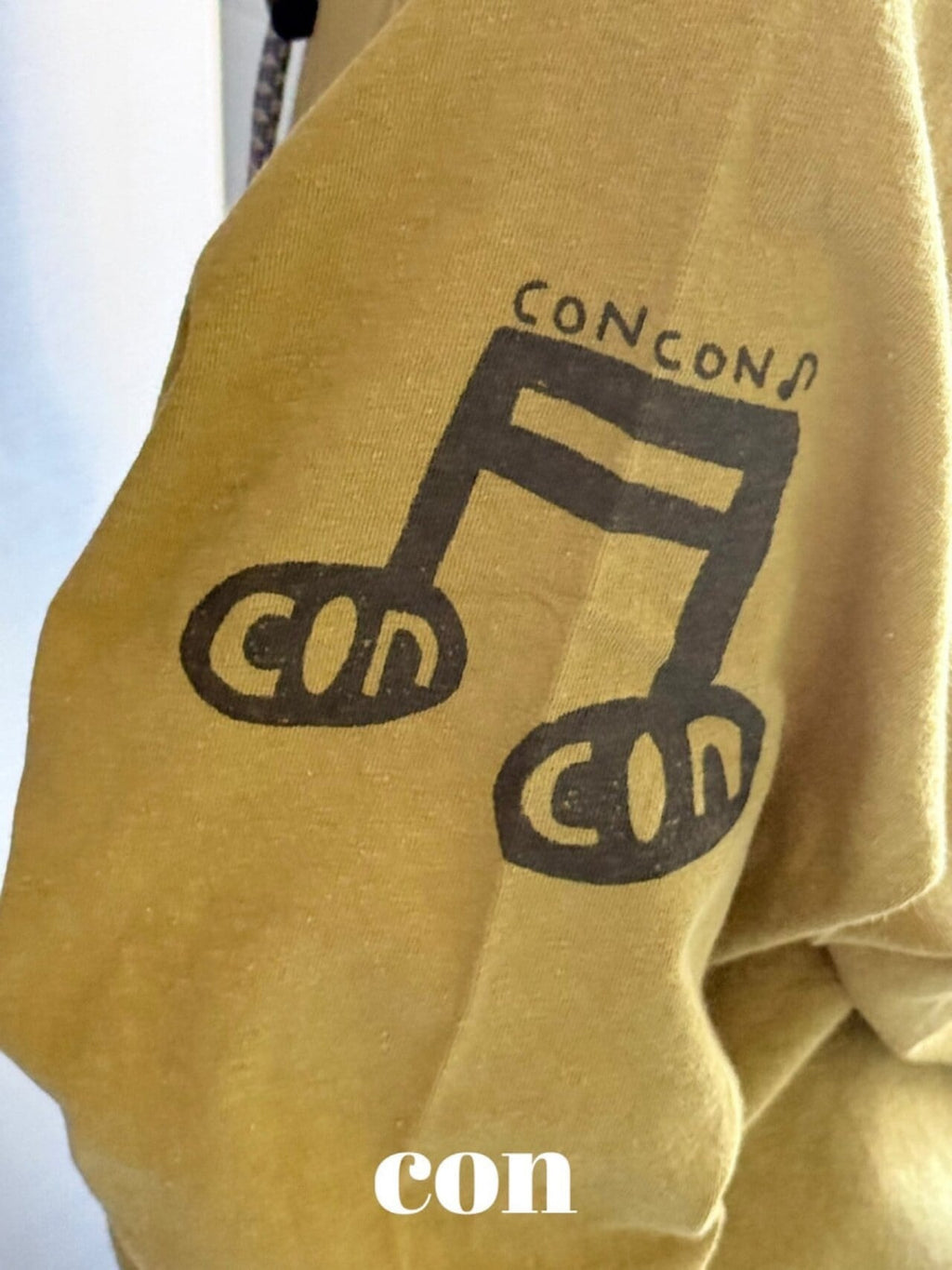CON 音符Tシャツ
