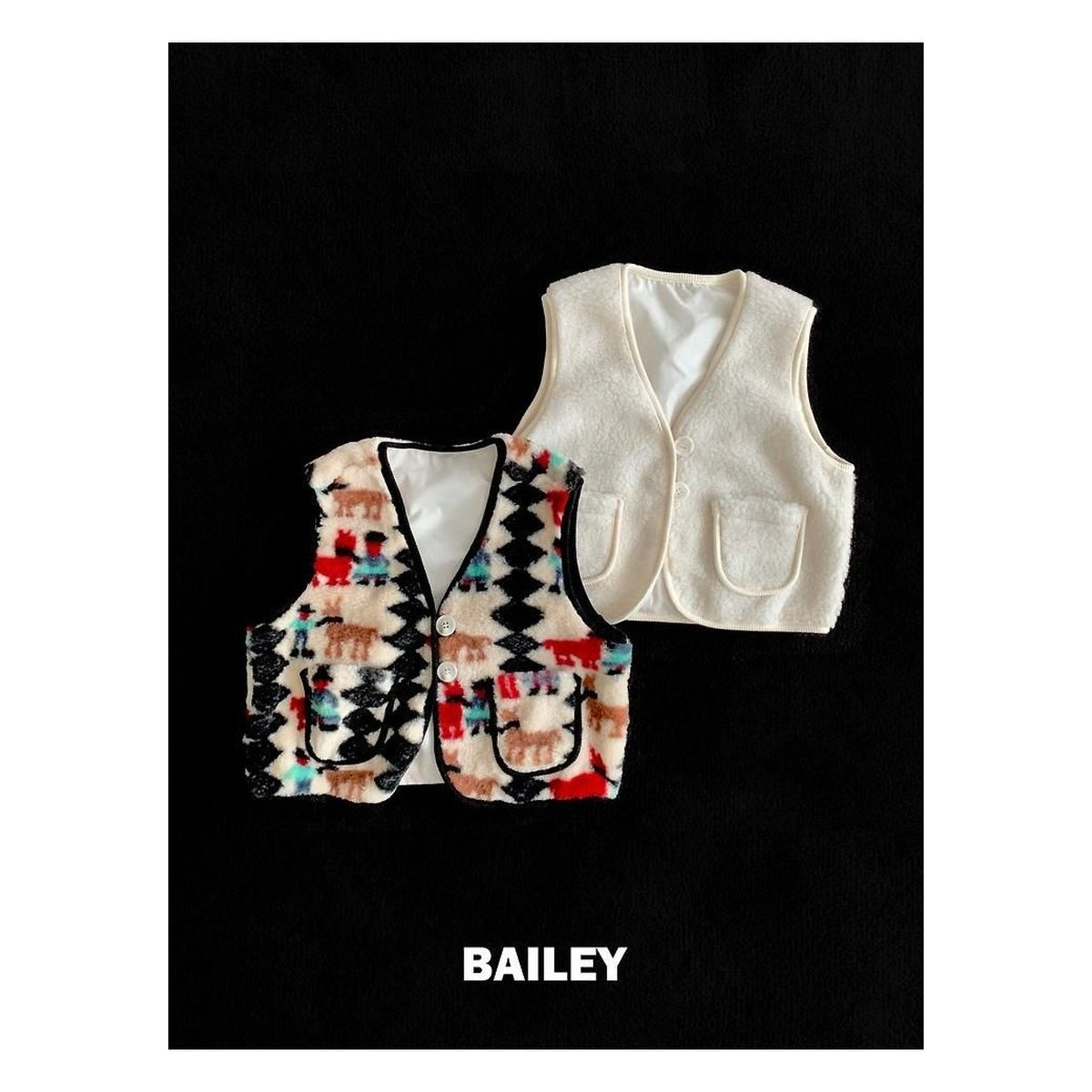 Bailey ドングリダンブルベスト