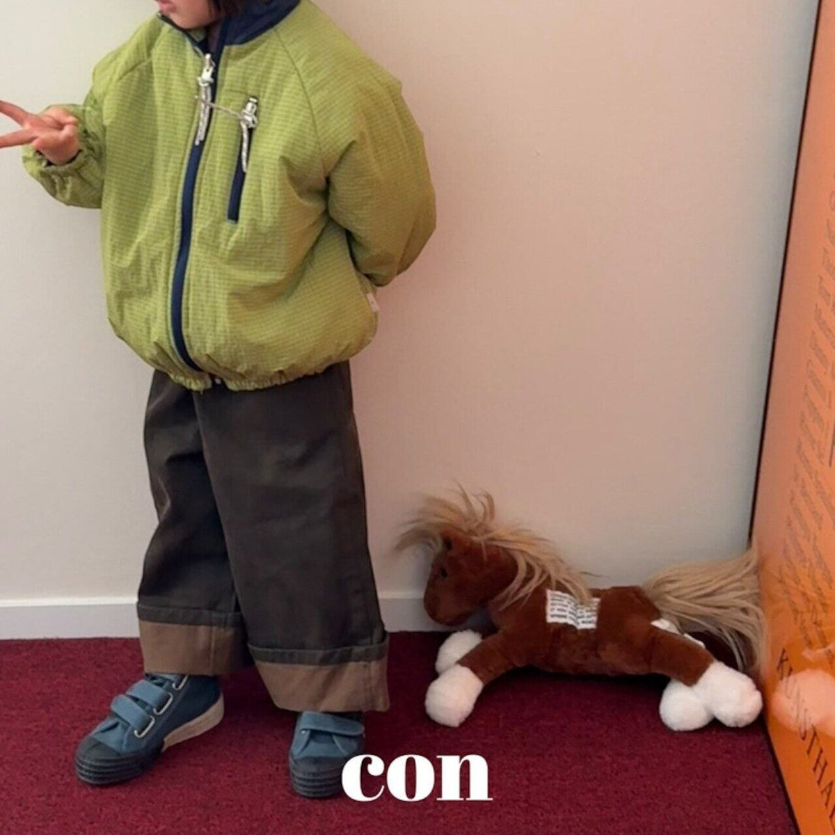 CON リバーシブルジャンバー