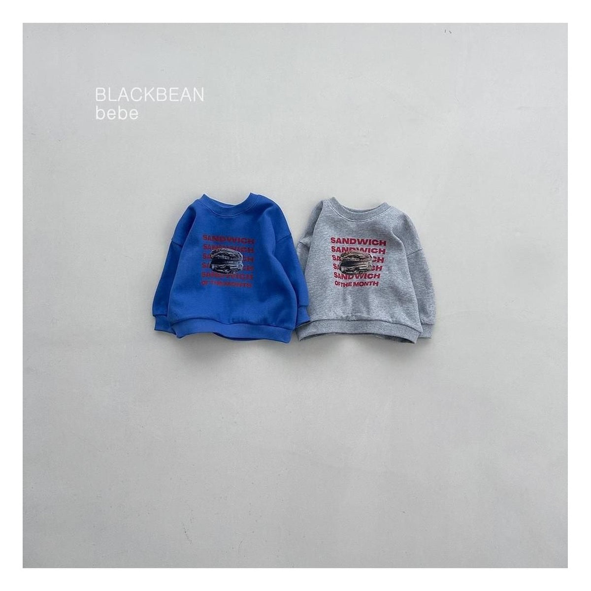 Blackbean サンドイッチベビー スウェット