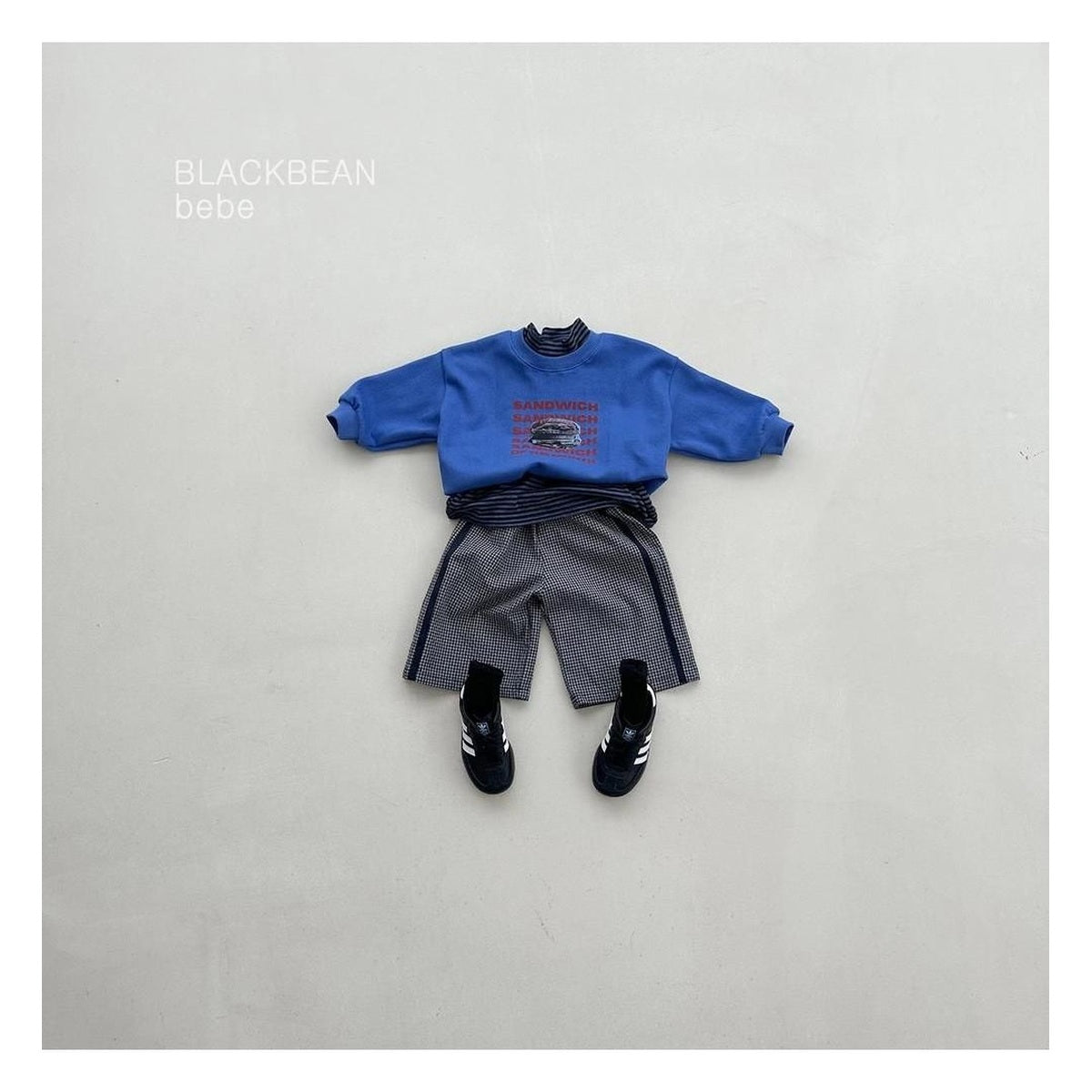 Blackbean サンドイッチベビー スウェット