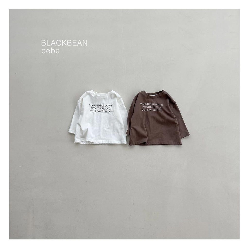 Blackbean ベーシックベビーTシャツ