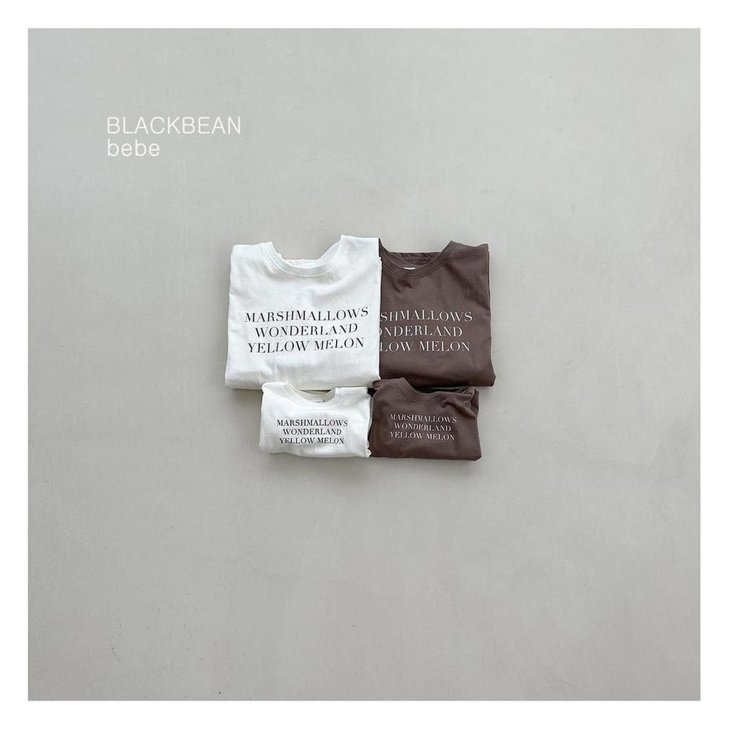 Blackbean ベーシックベビーTシャツ