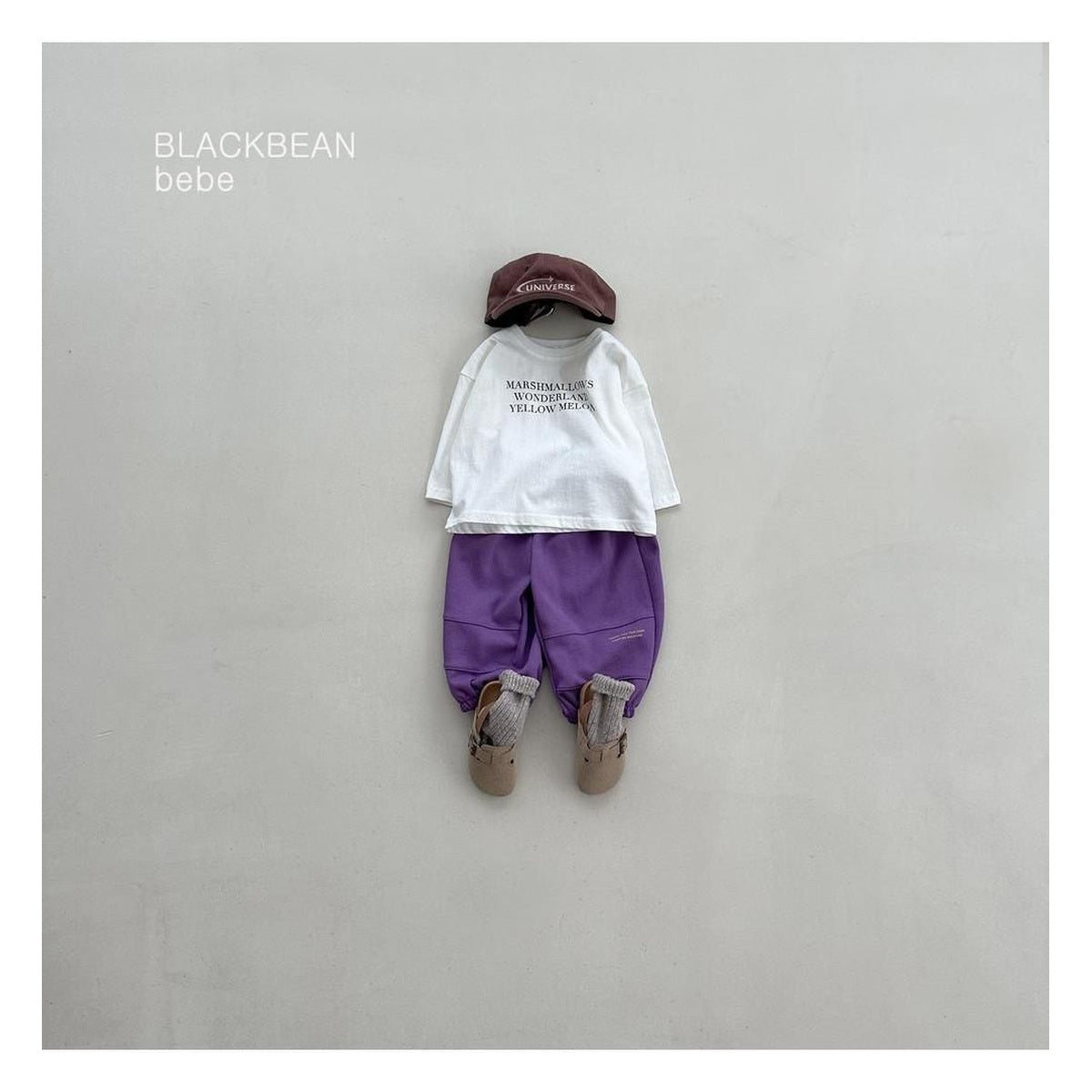 Blackbean ベーシックベビーTシャツ