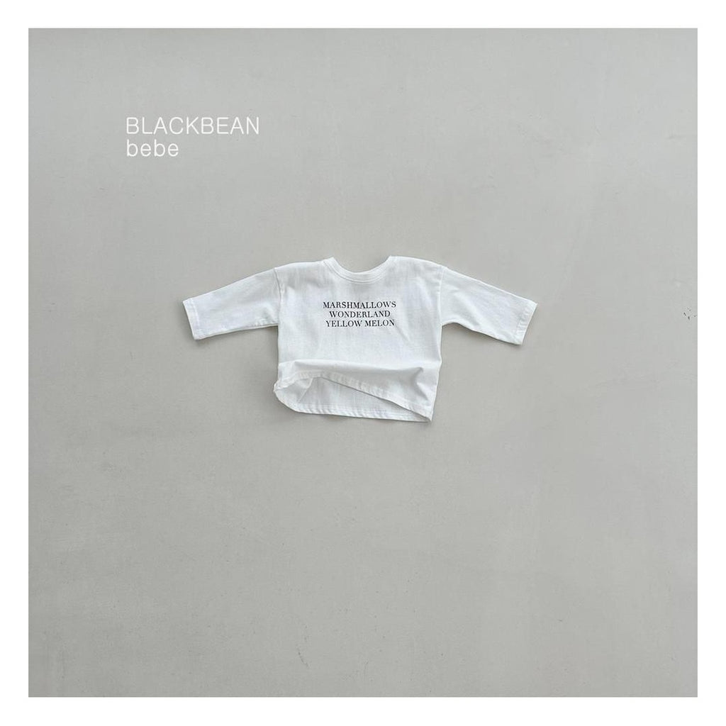 Blackbean ベーシックベビーTシャツ
