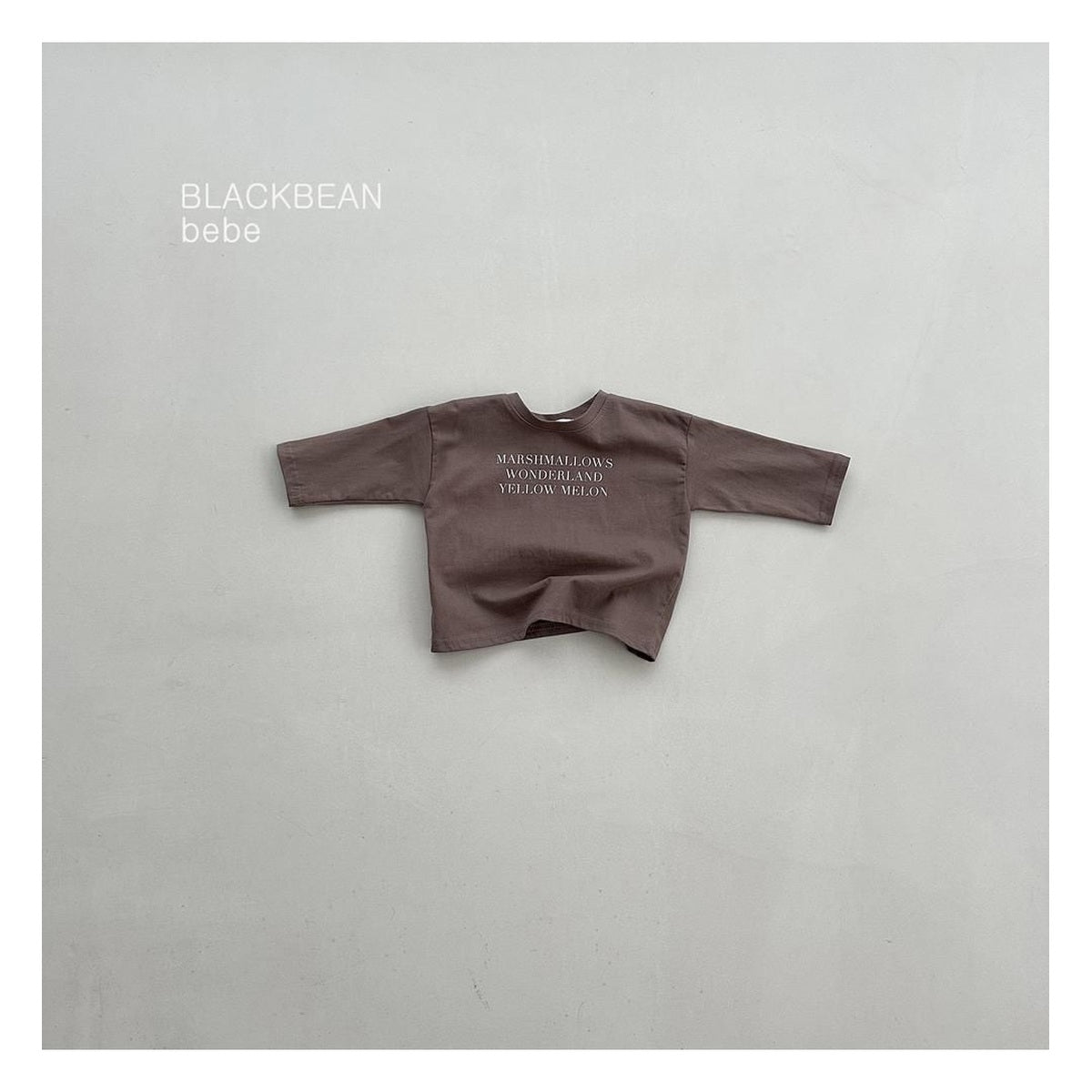 Blackbean ベーシックベビーTシャツ