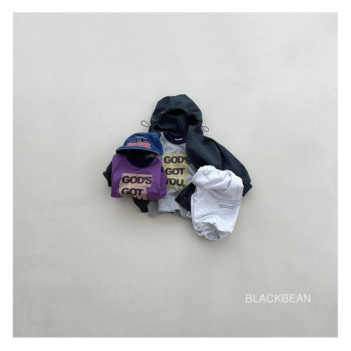 Blackbean テープTシャツ