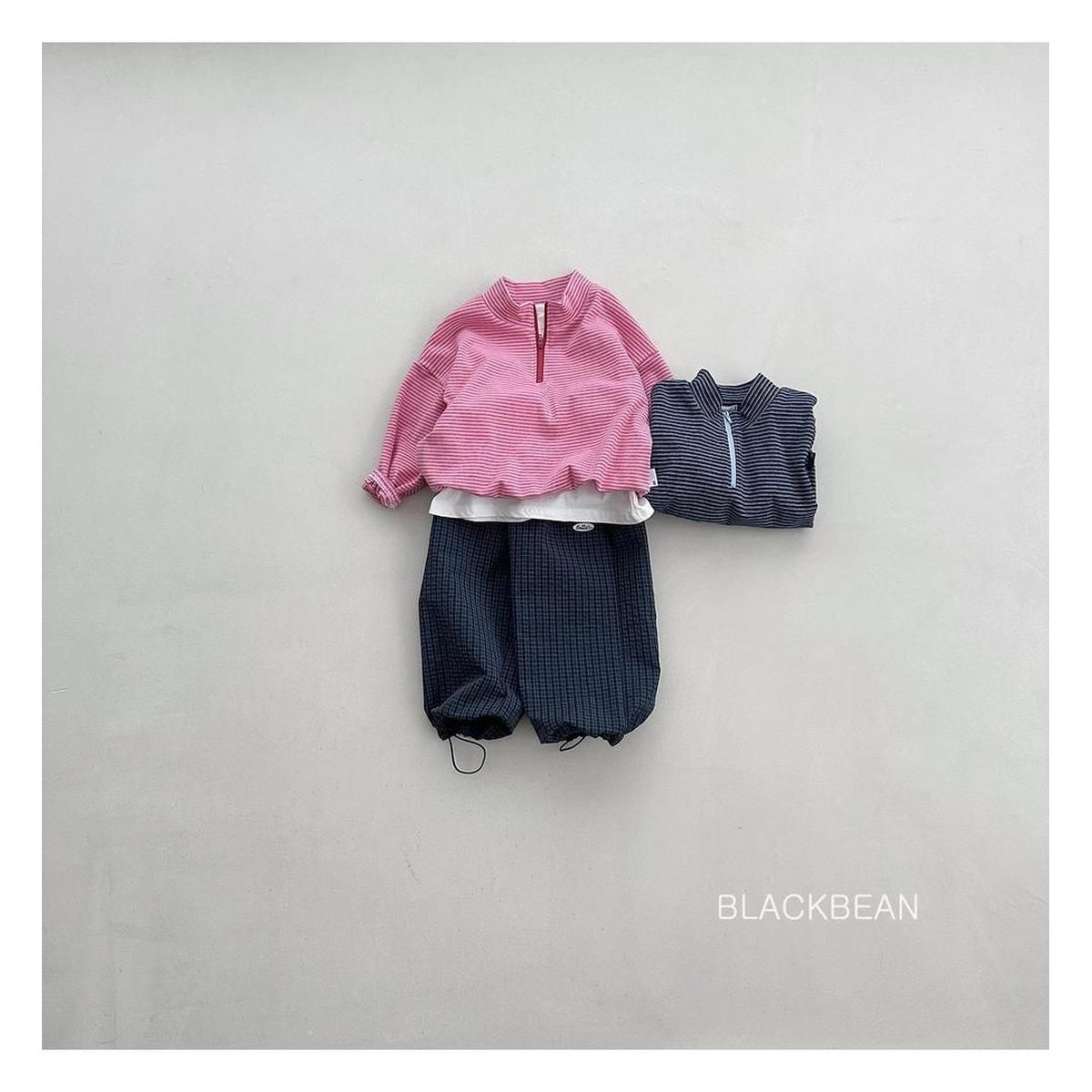 Blackbean エコジップアップロンT