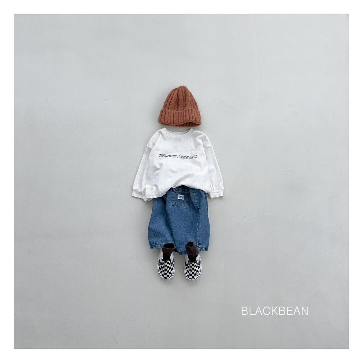 Blackbean アースデニムパンツ