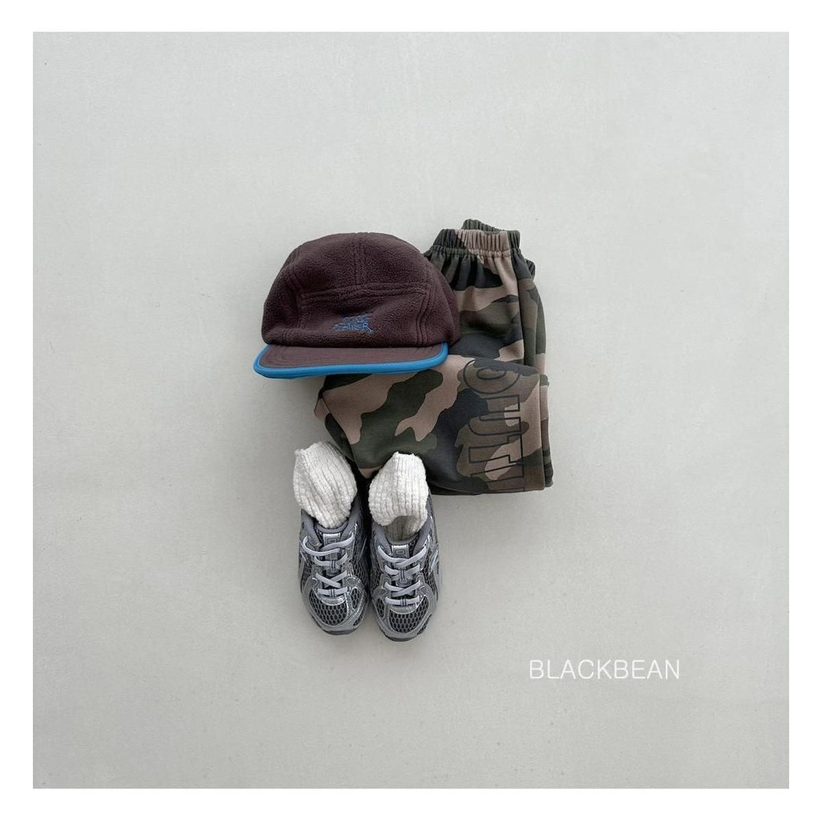 Blackbean カモフラ柄パンツ