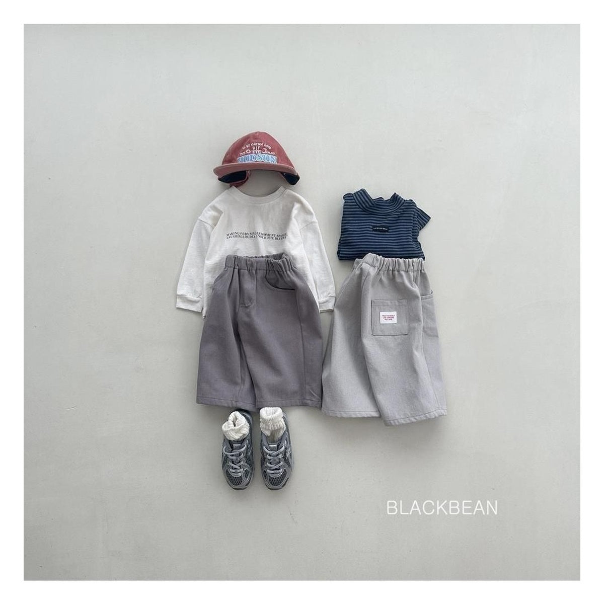 Blackbean マーブルパンツ