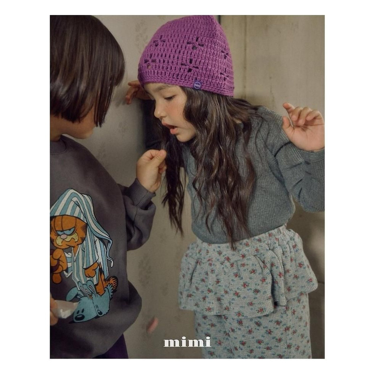 BYMIMI ラベルタンクトップ