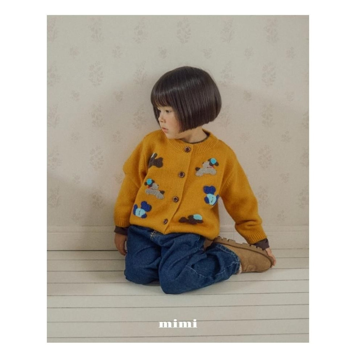BYMIMI ドッグカーディガン