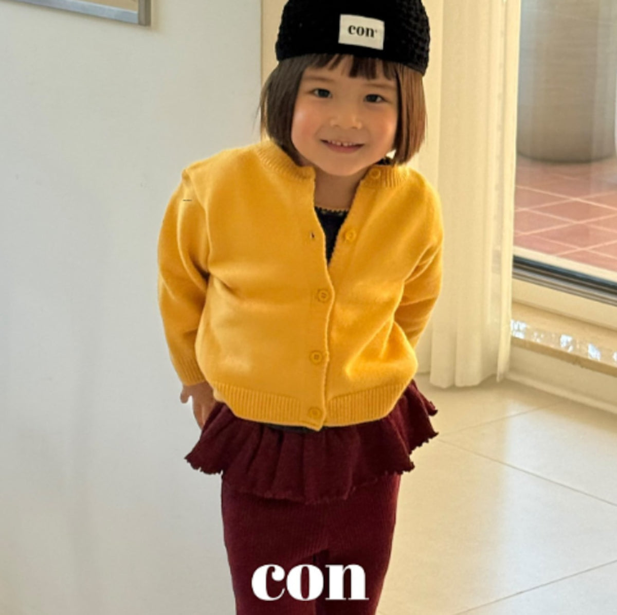 CON ジョンクフリルパンツ