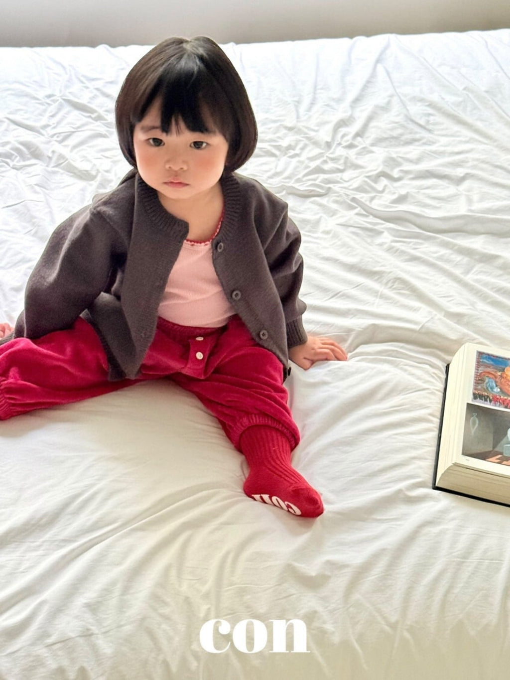 CON ベロアホリックパンツ