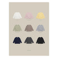 melmel リブTシャツ