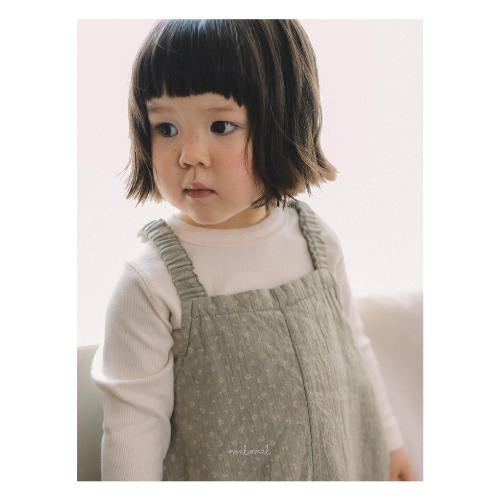 melmel リブTシャツ