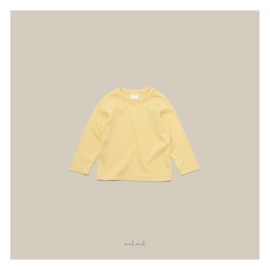 melmel リブTシャツ