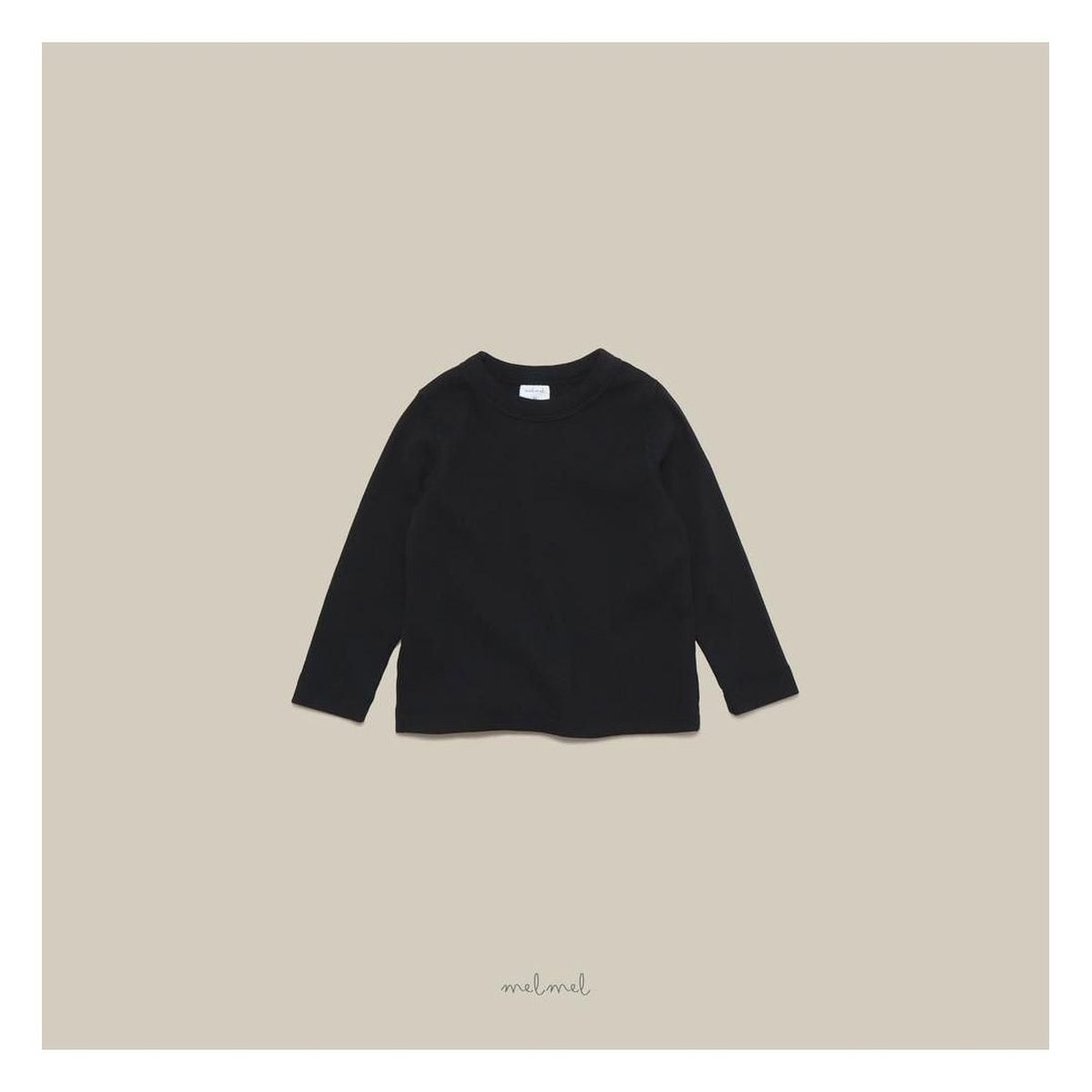 melmel リブTシャツ