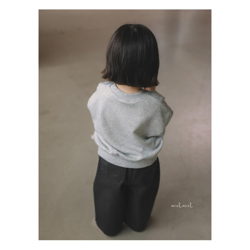 melmel ネップスウェット