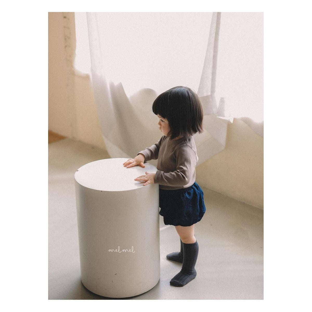 melmel ノンフェイドショートブルマ－