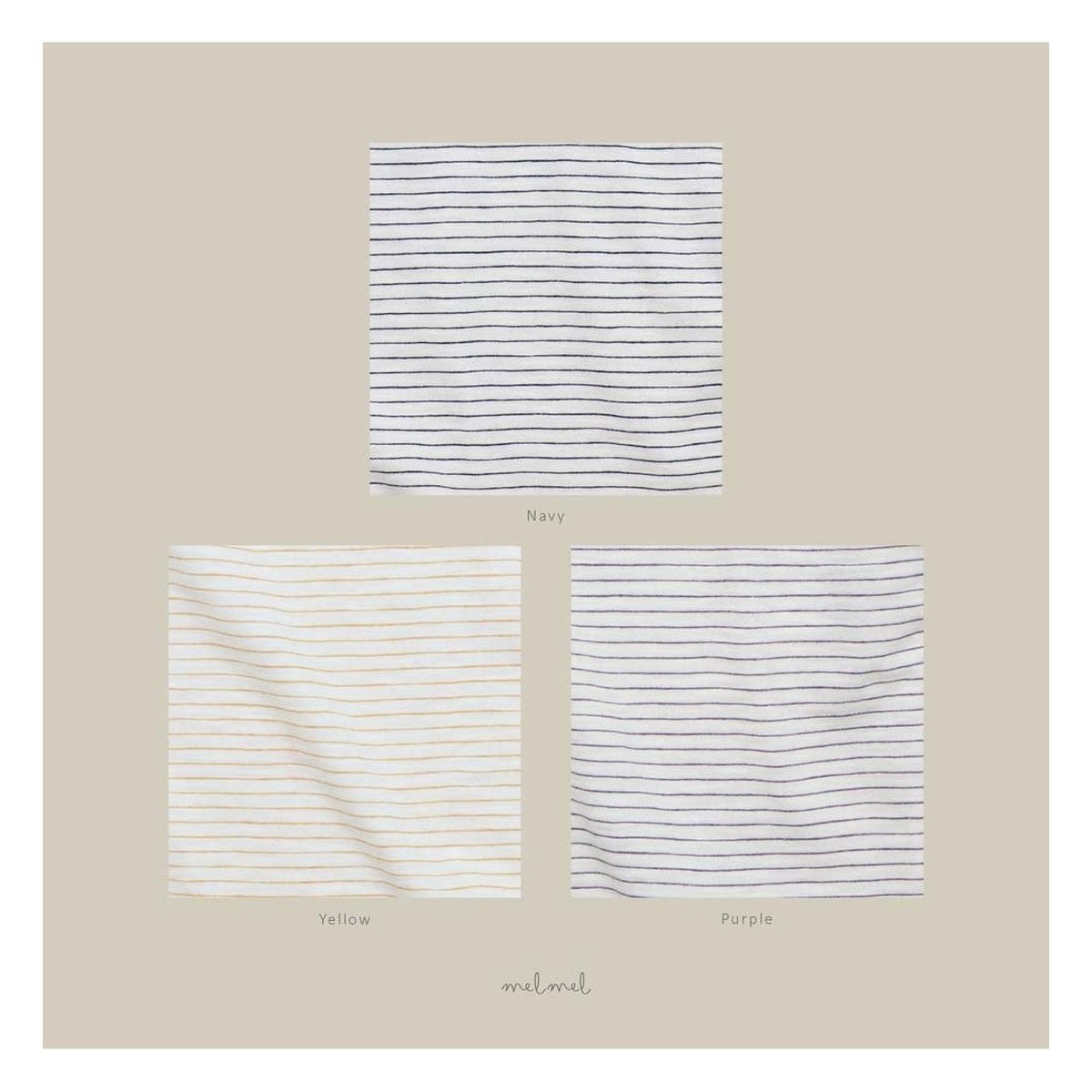 melmel ボーダーTシャツ