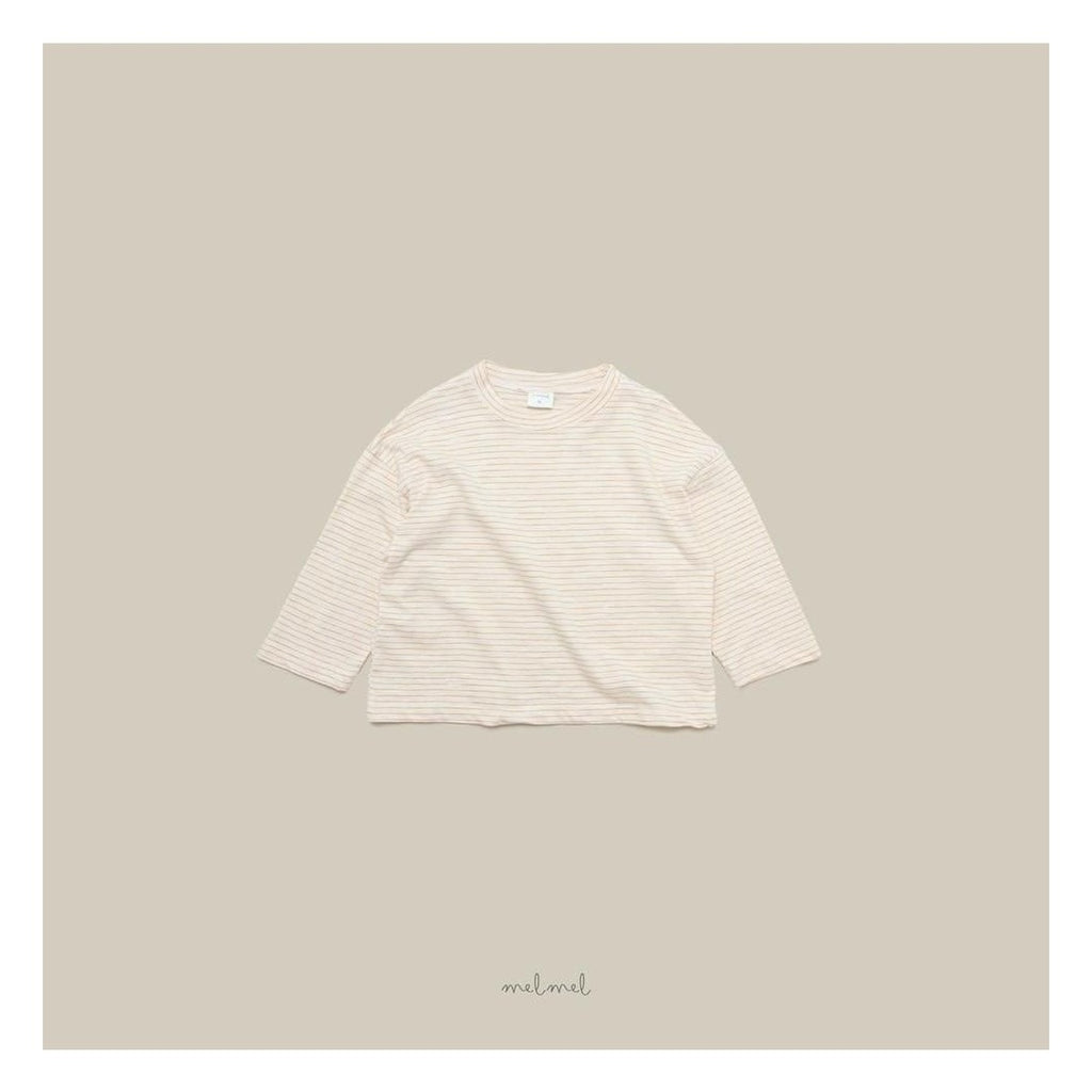 melmel ボーダーTシャツ