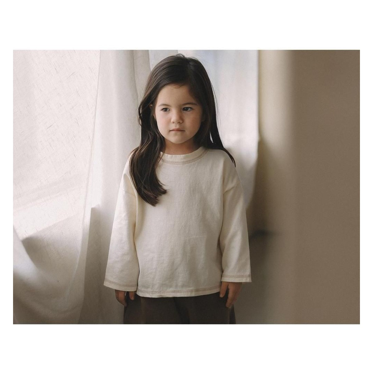 melmel ステッチTシャツ
