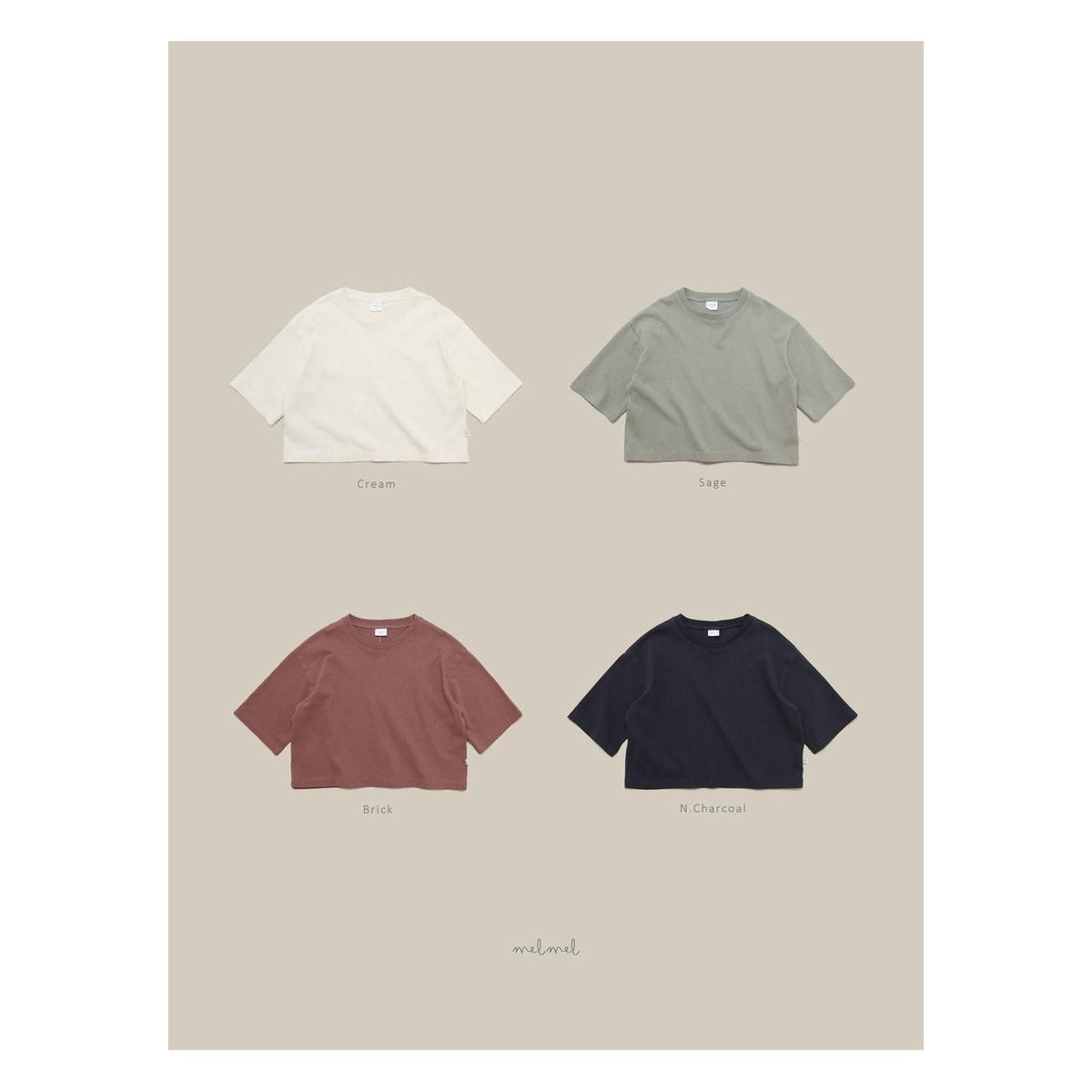 melmel オーバーサイズTシャツ