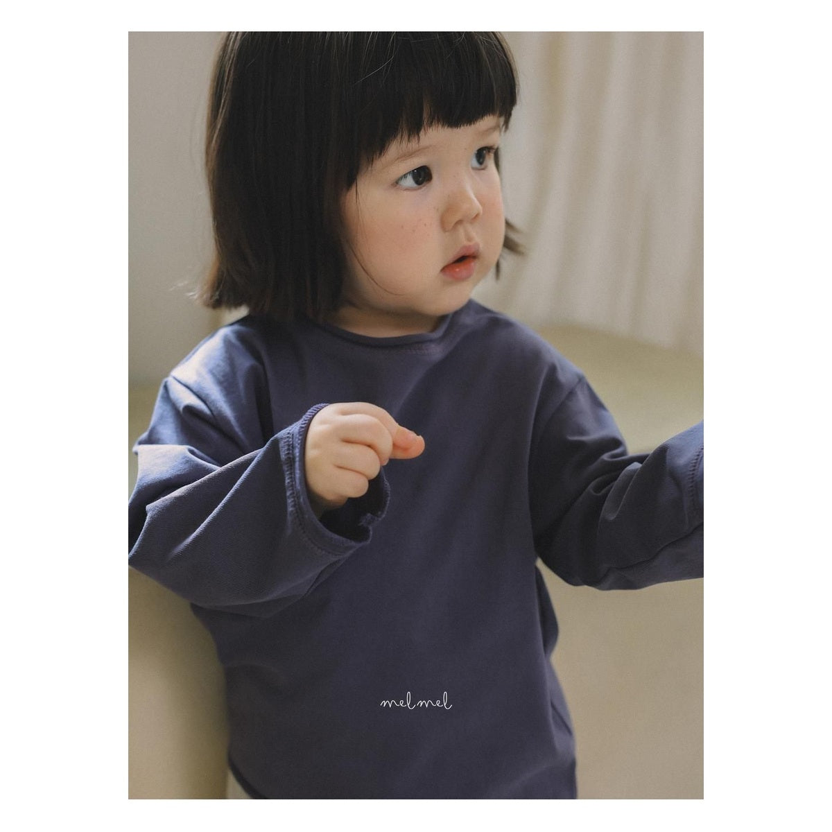 melmel カットオフTシャツ