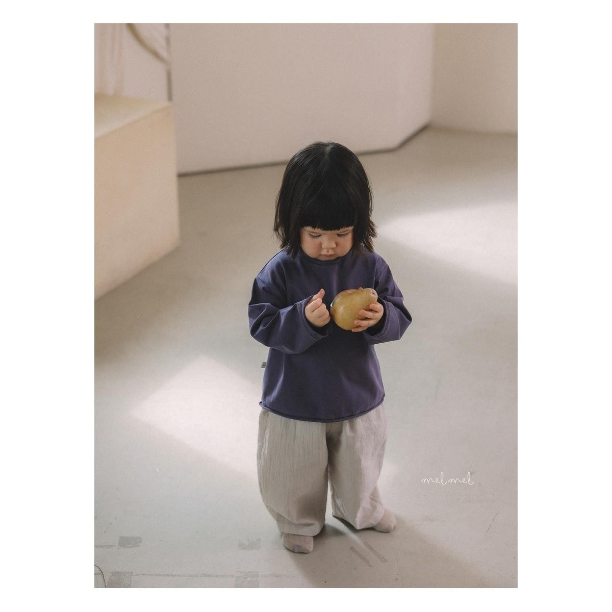 melmel カットオフTシャツ