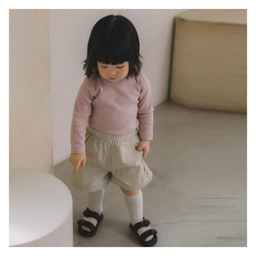 melmel コーデュロイショートパンツ