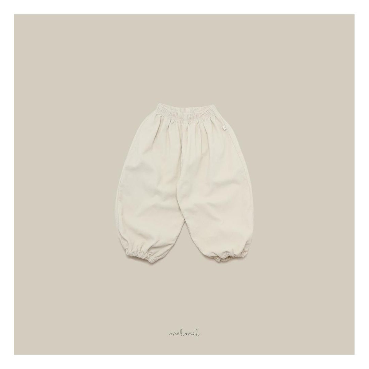 melmel コーデュロイブルマ－襟付き