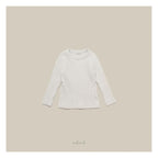 melmel ミルクリブTシャツ