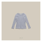 melmel ミルクリブTシャツ