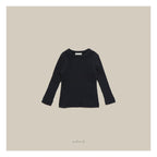 melmel ミルクリブTシャツ