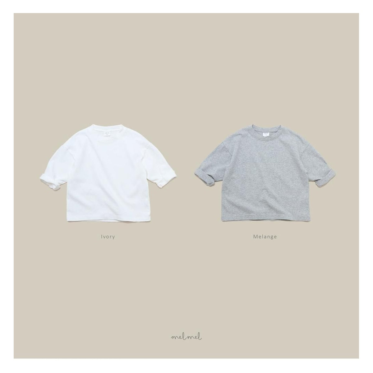 melmel レイヤードロンT