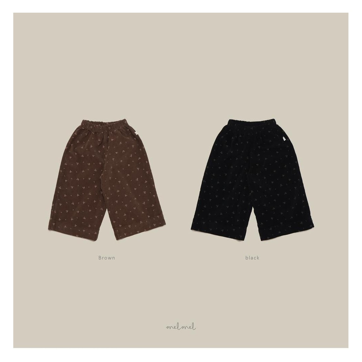 melmel モネコーデュロイパンツ