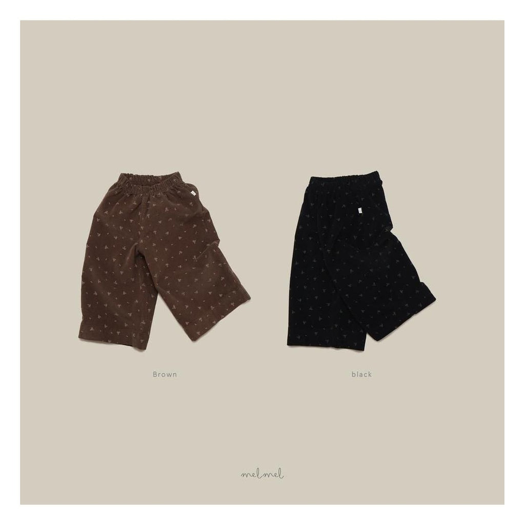melmel モネコーデュロイパンツ