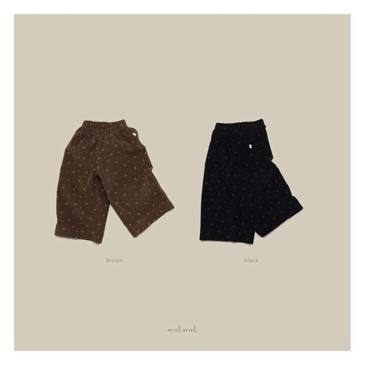 melmel モネコーデュロイパンツ