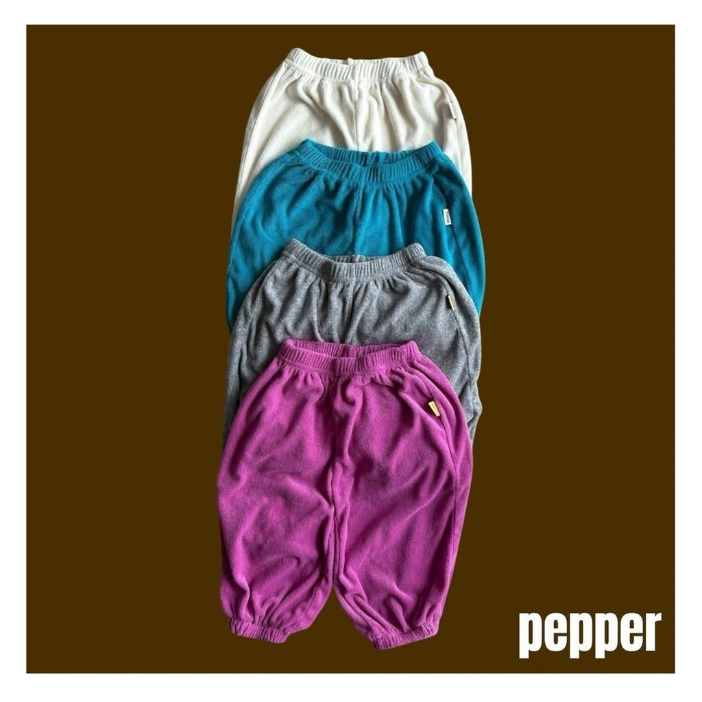 PEPPER テリージョガーパンツ