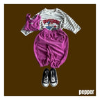 PEPPER テリージョガーパンツ