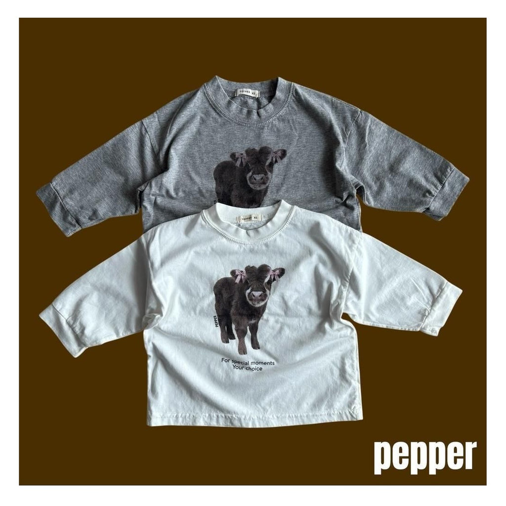 PEPPER 子牛Tシャツ