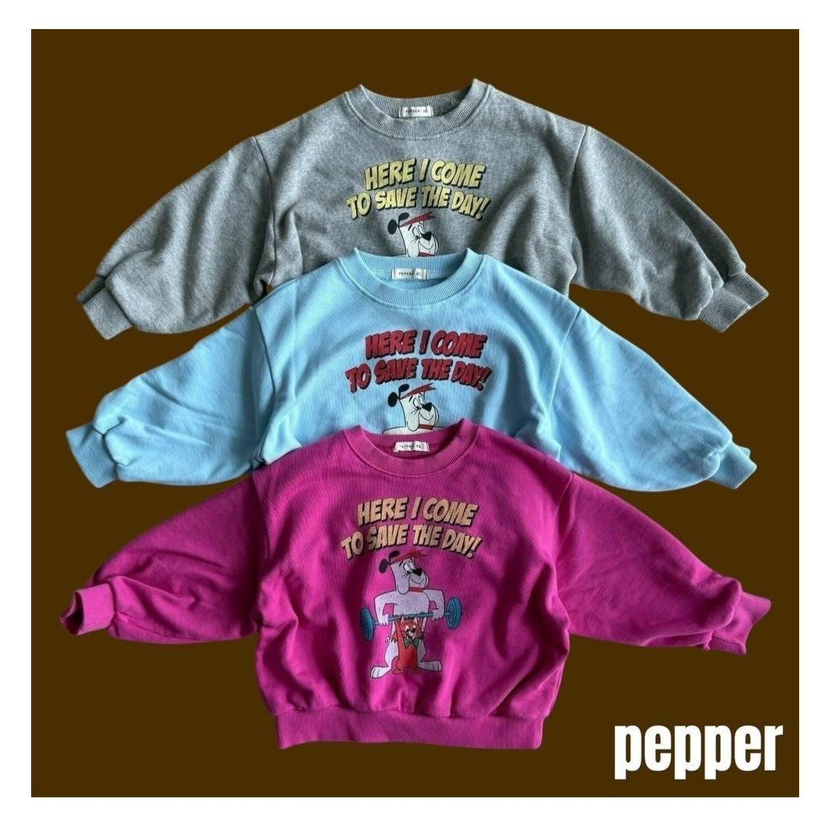 PEPPER ダンベルスウェット