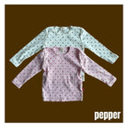 PEPPER ソフトドットTシャツ