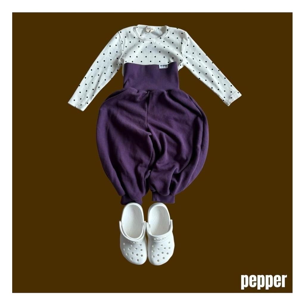 PEPPER ソフトドットTシャツ