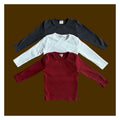 PEPPER リブTシャツ